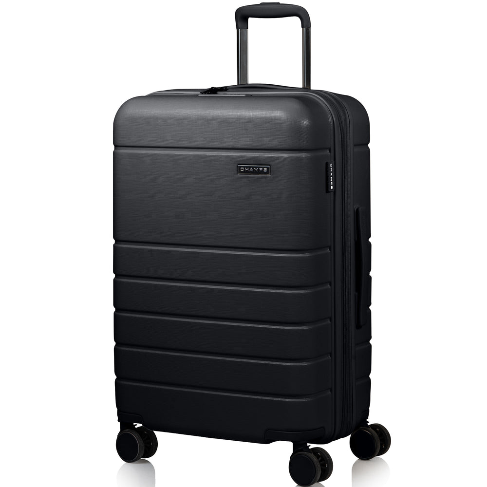 Champs Linen 3-Piece Luggage Set