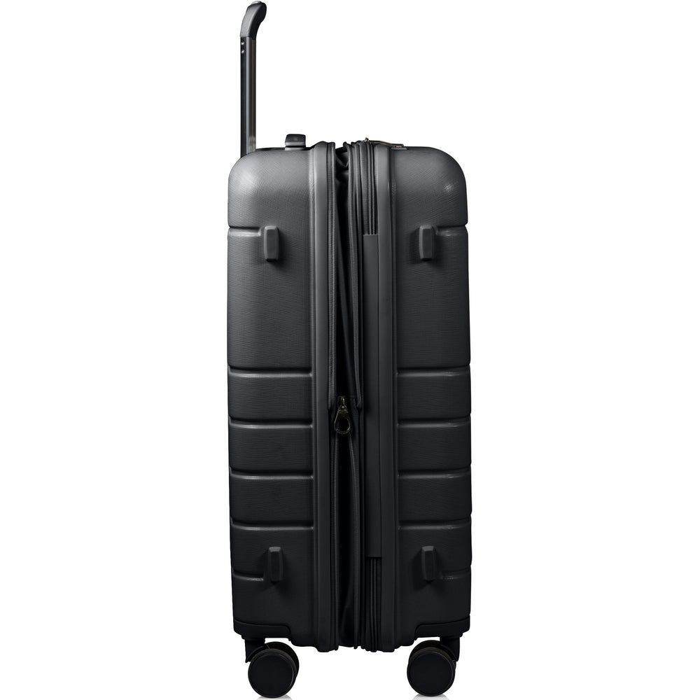 Champs Linen 3-Piece Luggage Set