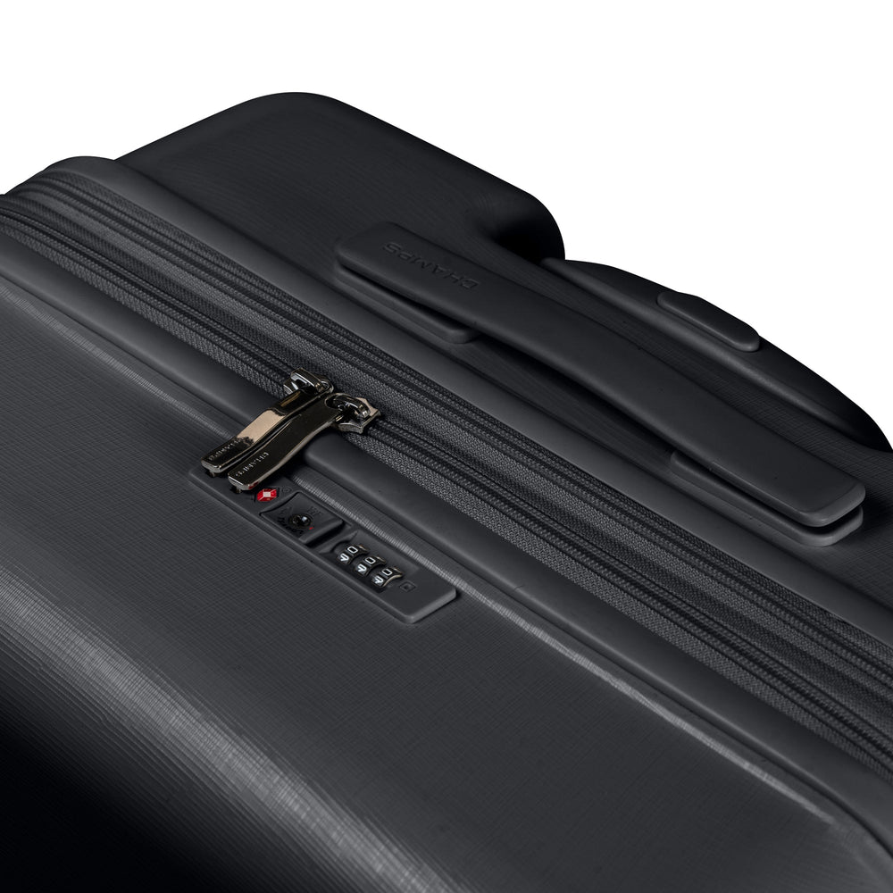 Champs Linen 3-Piece Luggage Set