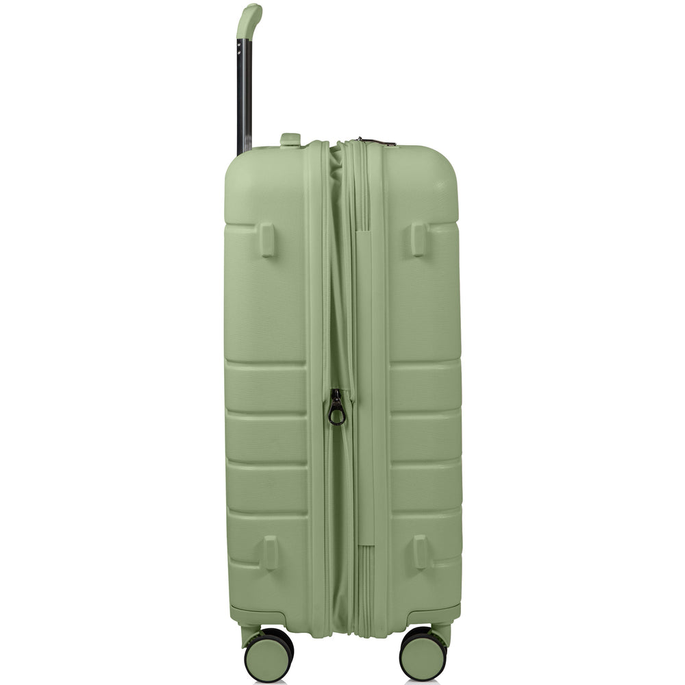Champs Linen 3-Piece Luggage Set
