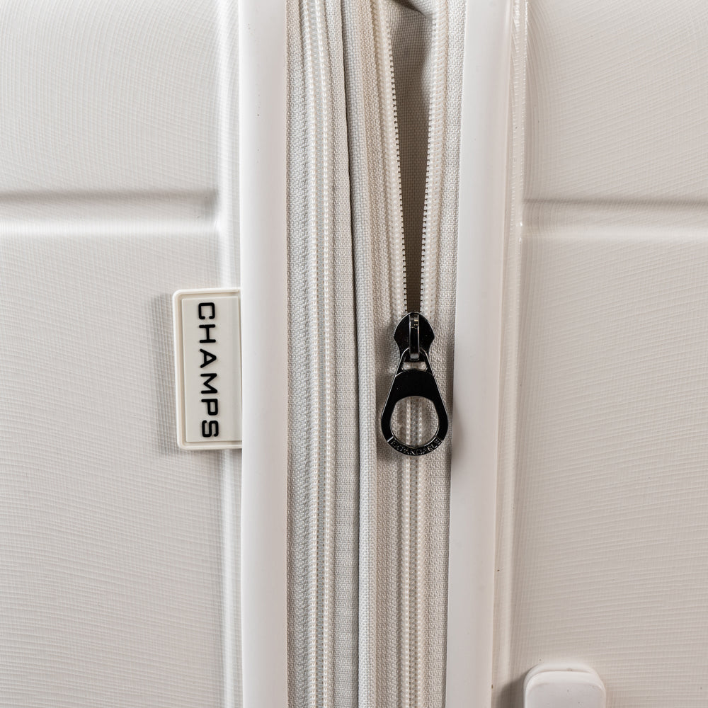 Champs Linen 3-Piece Luggage Set