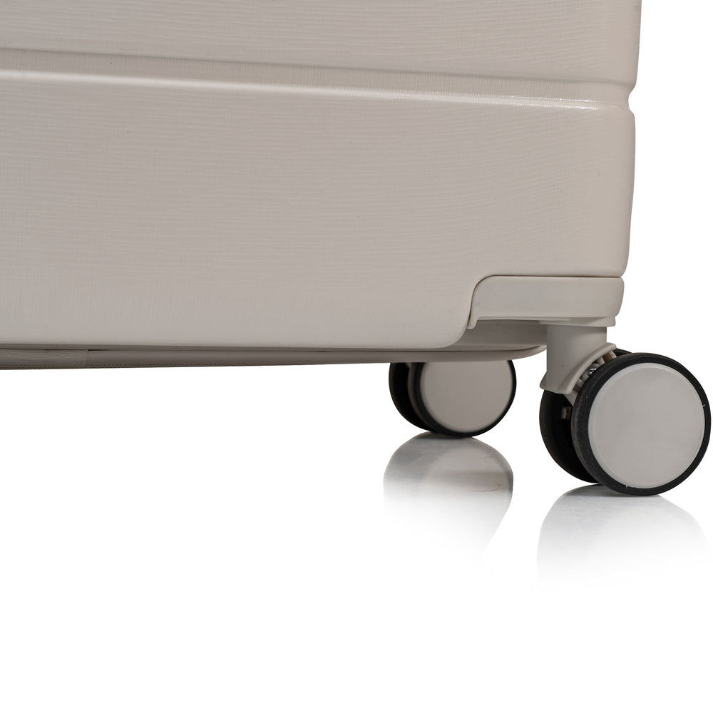 Champs Linen 3-Piece Luggage Set