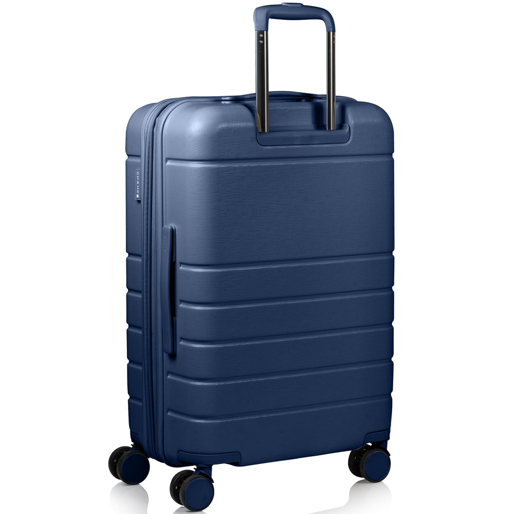 Champs Linen 3-Piece Luggage Set