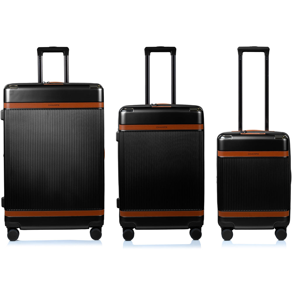 Champs Vintage Air 3-Piece Luggage Set