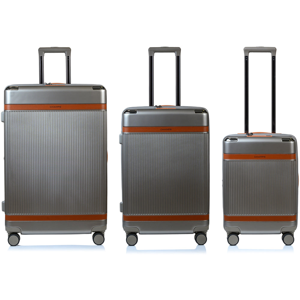 Champs Vintage Air 3-Piece Luggage Set