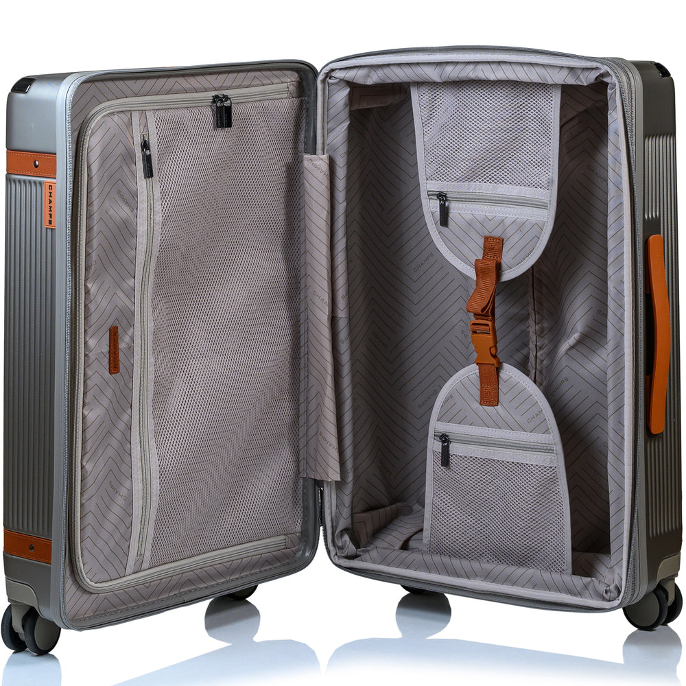 Champs Vintage Air 3-Piece Luggage Set