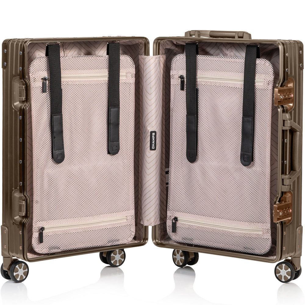 Champs Elite Aluminum Carry-on