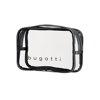 Bugatti Downtown Essentials Transparent Toiletry Bag