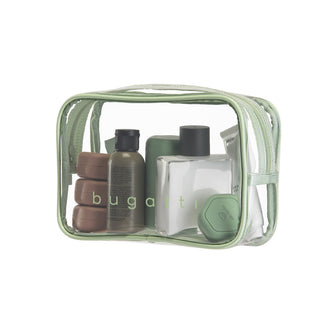 Bugatti Downtown Essentials Transparent Toiletry Bag