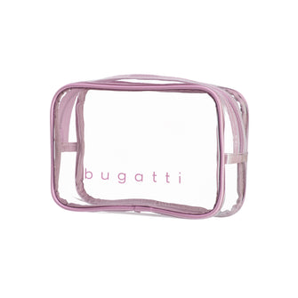 Bugatti Downtown Essentials Transparent Toiletry Bag