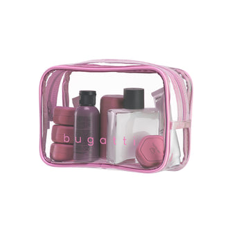Bugatti Downtown Essentials Transparent Toiletry Bag