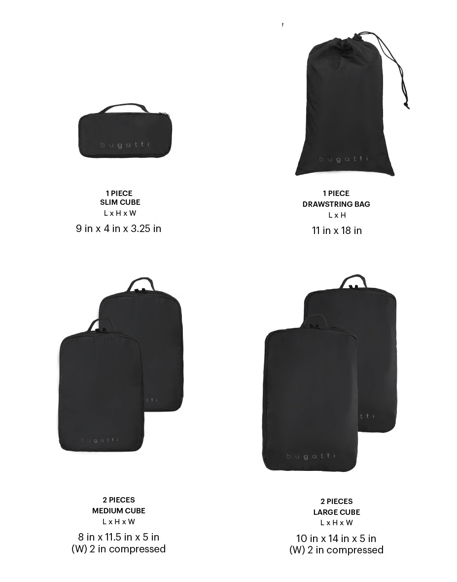 Bugatti Uptown 6 Piece Travel Set