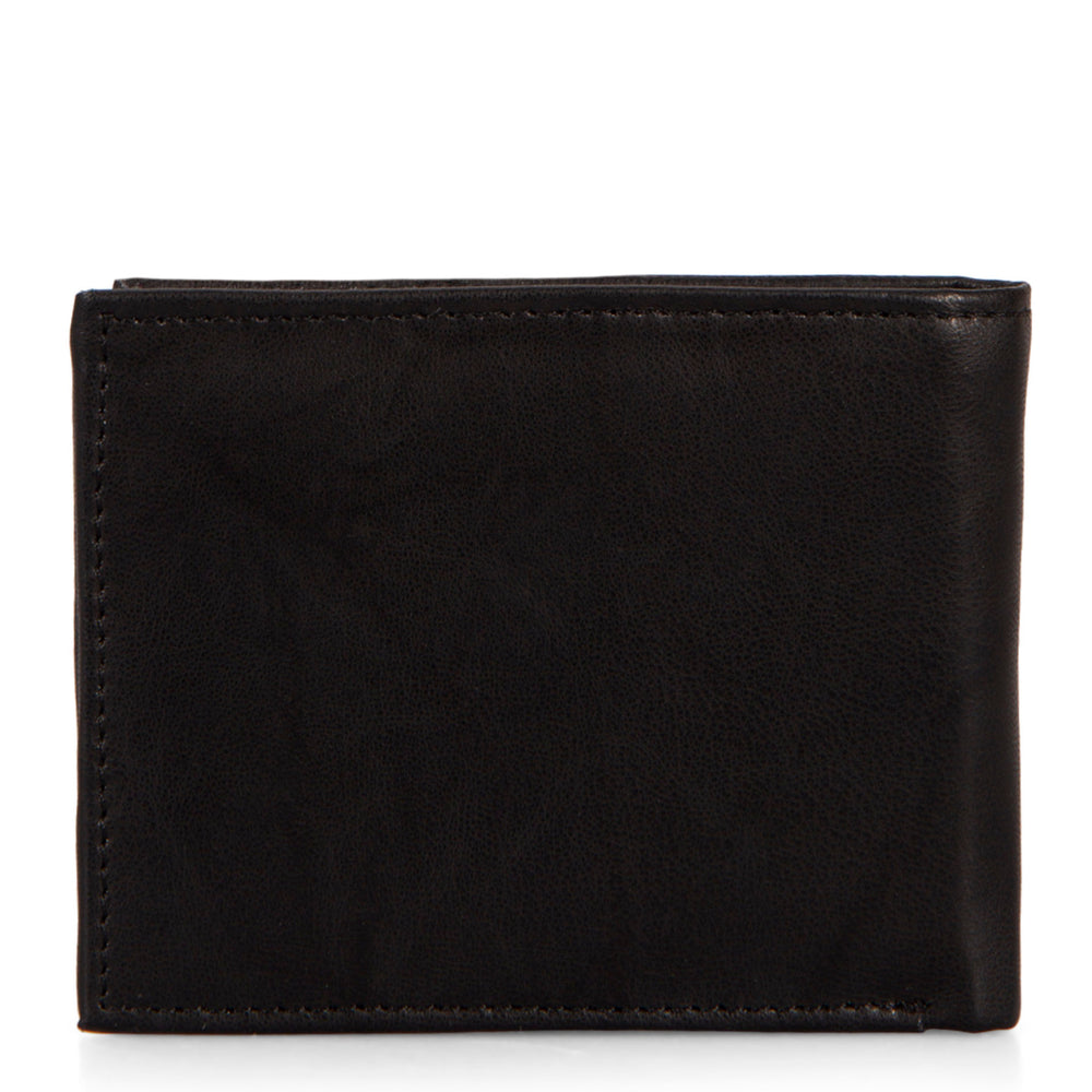 Leather RFID Bifold Wallet with Flip-Up Wing - Bentley