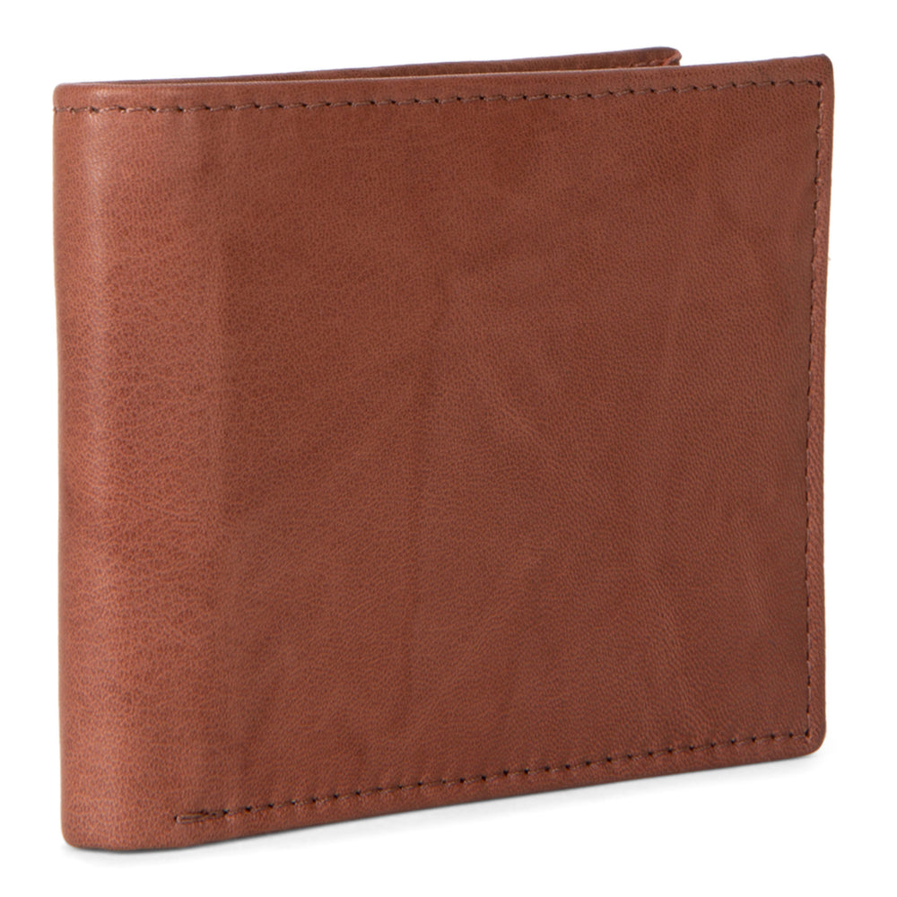 Leather RFID Bifold Wallet with Flip-Up Wing - Bentley