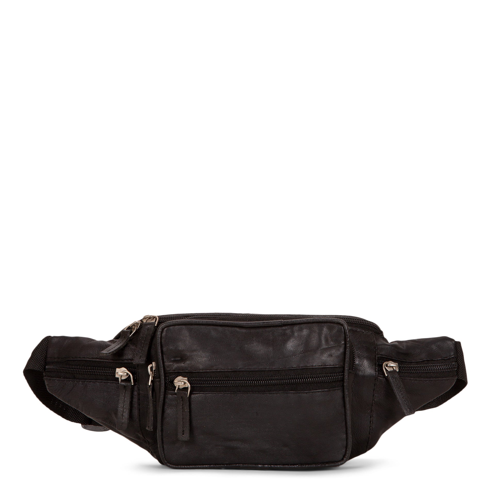 Leather waist bag best sale