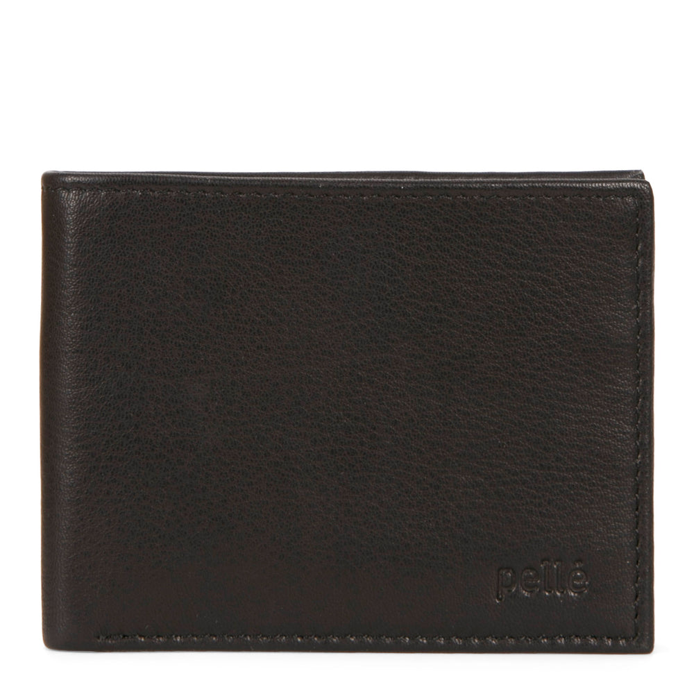 Leather Slim Fold RFID Wallet - Bentley