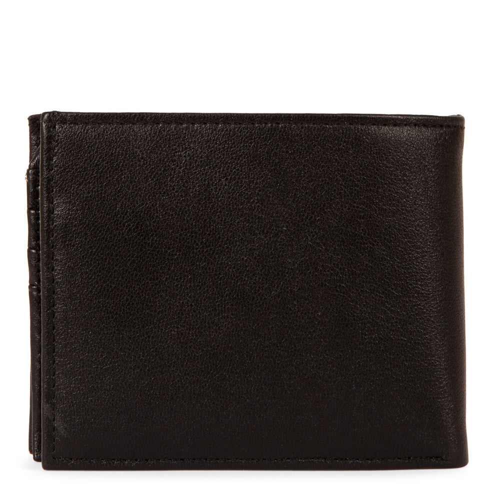 Leather RFID Flip-Up Wing Wallet - Bentley