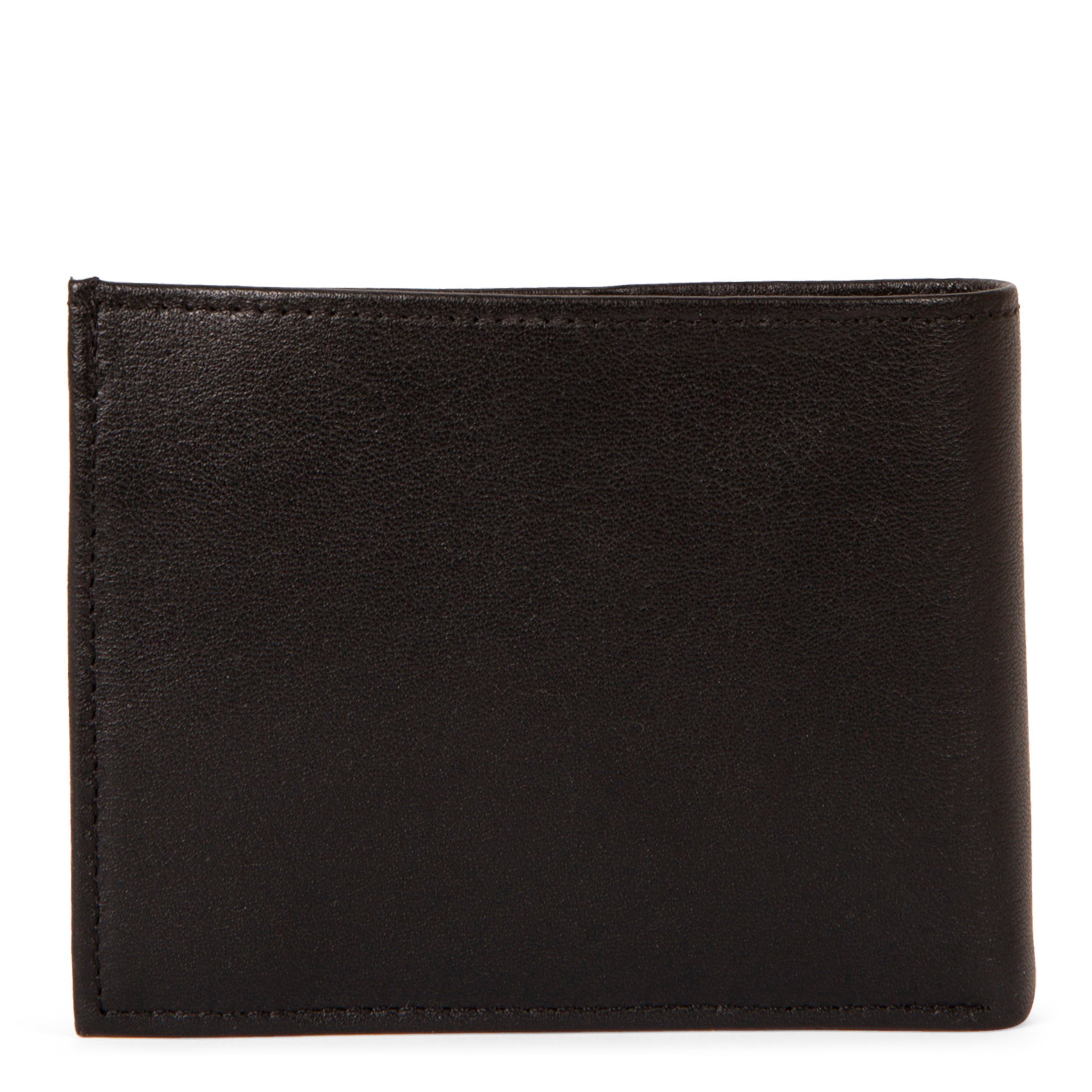 Tracker Leather RFID Bi-Fold Centre Wing with coin Pocket Wallet 