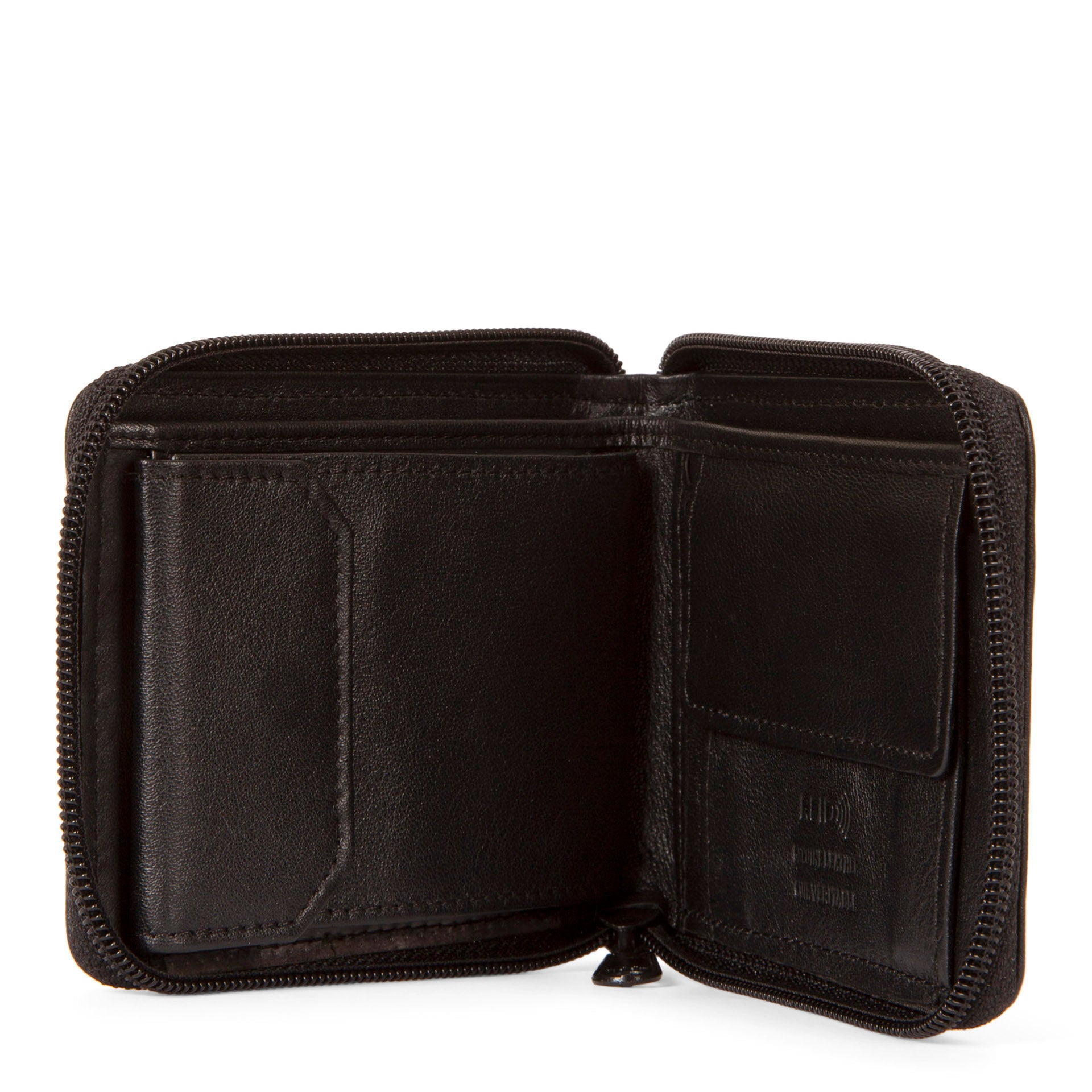 Tracker Leather RFID Bi-Fold Zip-Around Wallet – Bentley