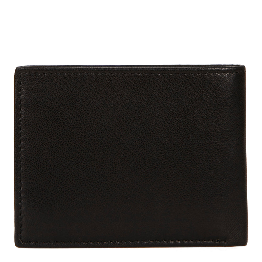 Leather Flip up Wing RFID Wallet - Bentley