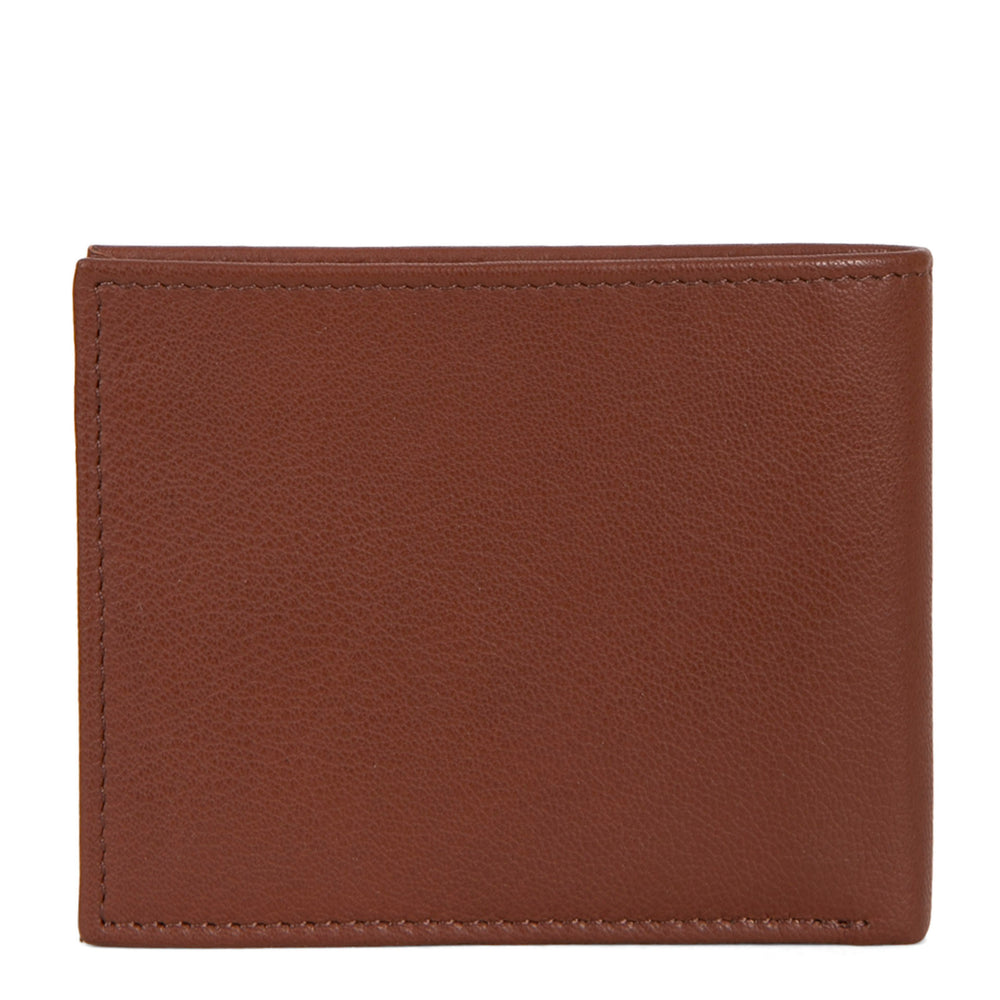 Leather Flip up Wing RFID Wallet - Bentley