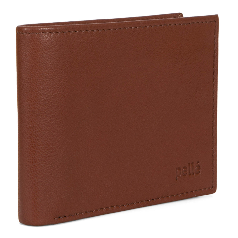 Leather Flip up Wing RFID Wallet - Bentley