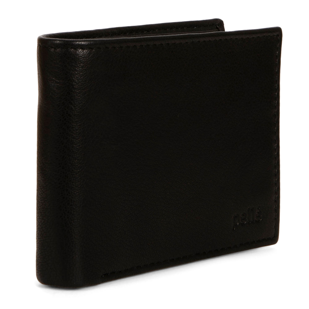 Leather Double Center Wing RFID Wallet - Bentley