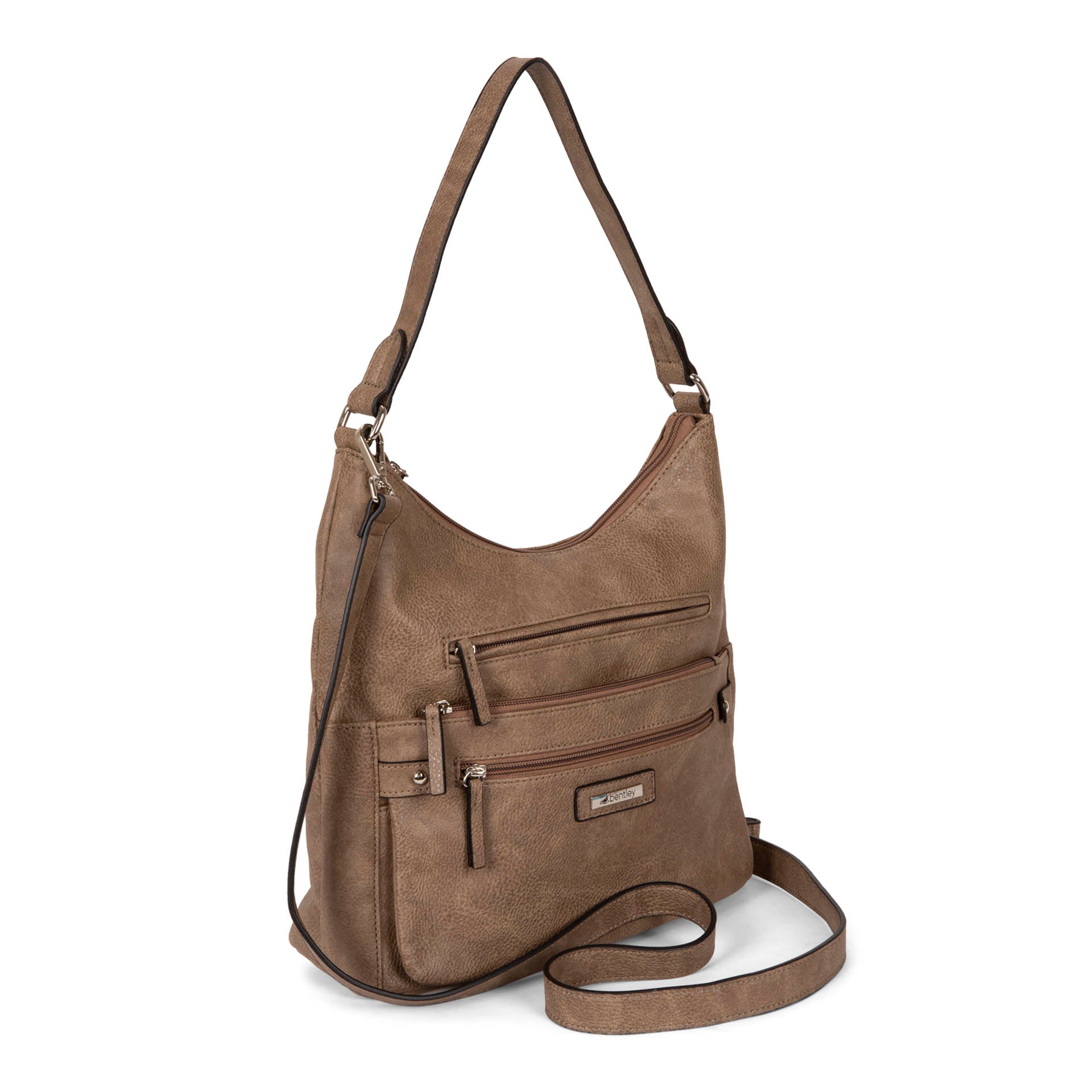 Brown leather hobo outlet crossbody