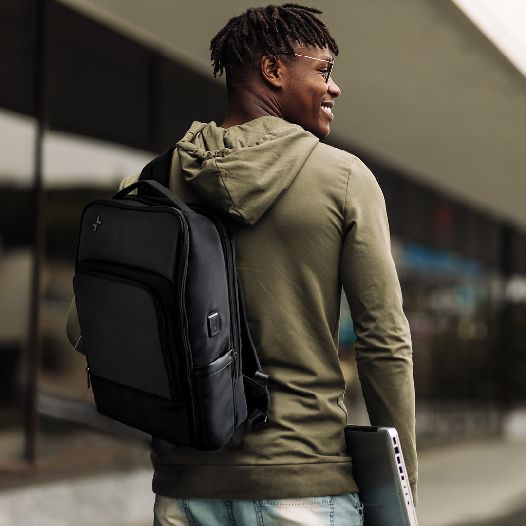 Wellington 17.3 Laptop Backpack Bentley