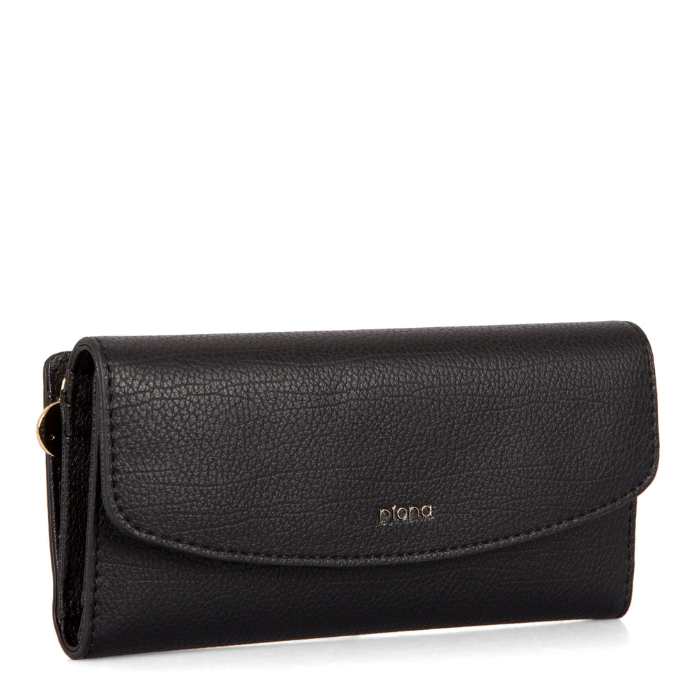 Katy Large RFID Flap Wallet - Bentley