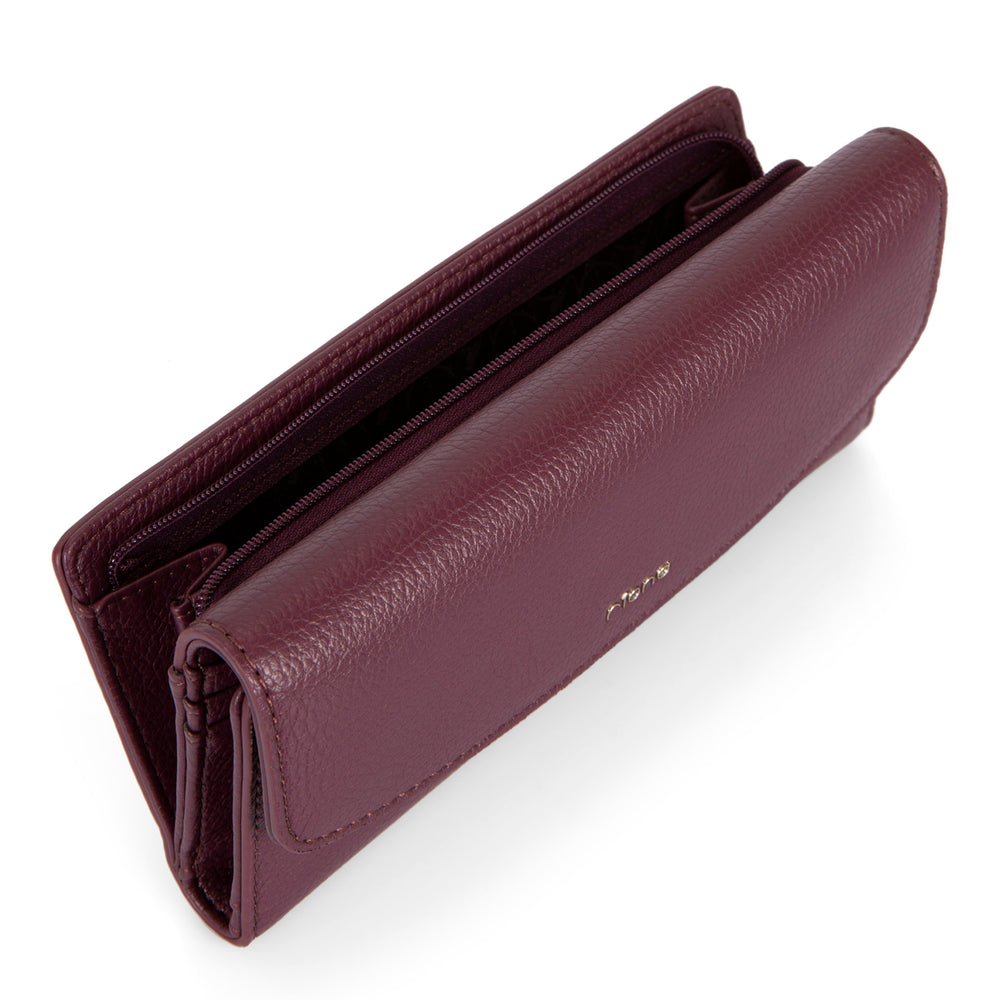 Katy Large RFID Flap Wallet - Bentley