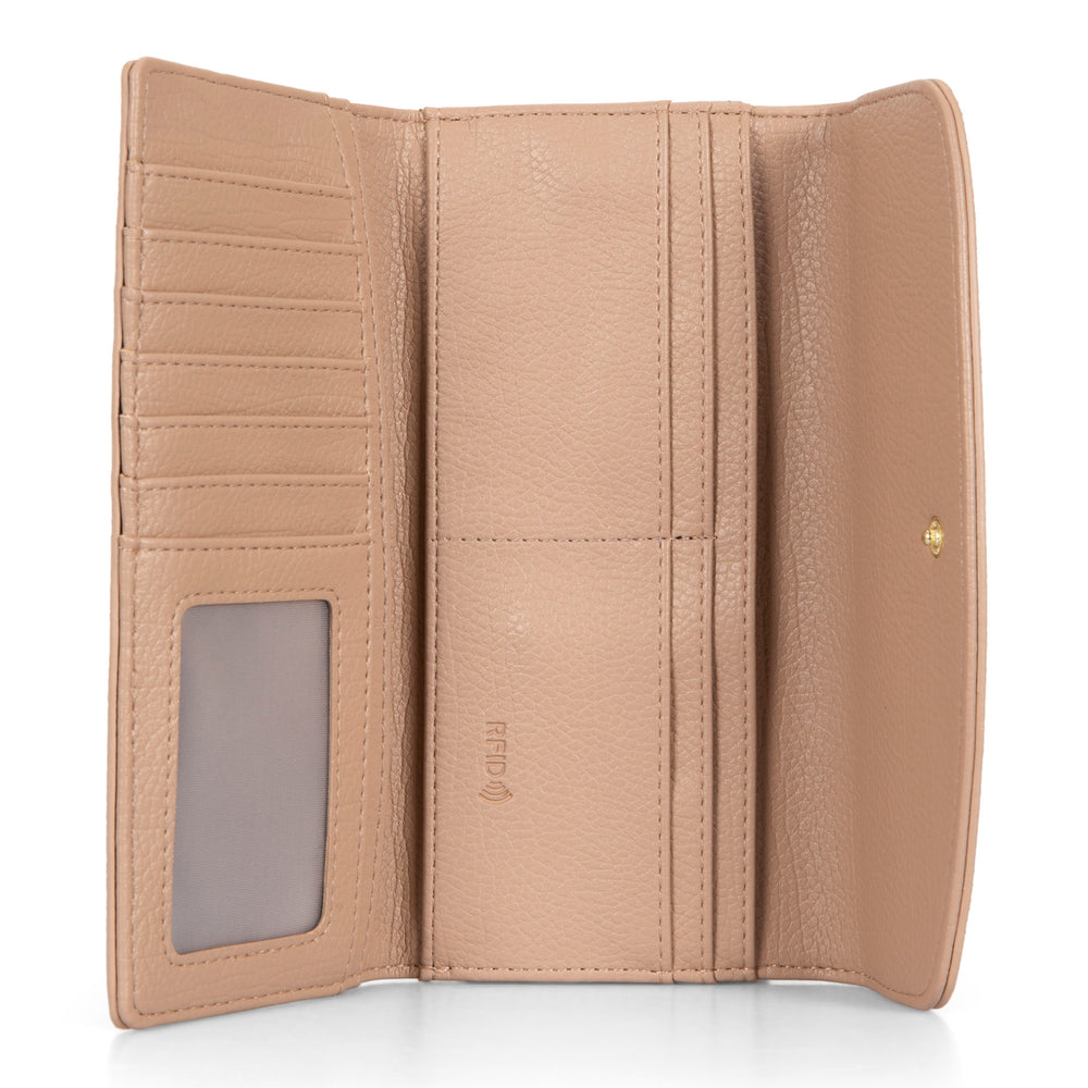 Katy Large RFID Flap Wallet - Bentley