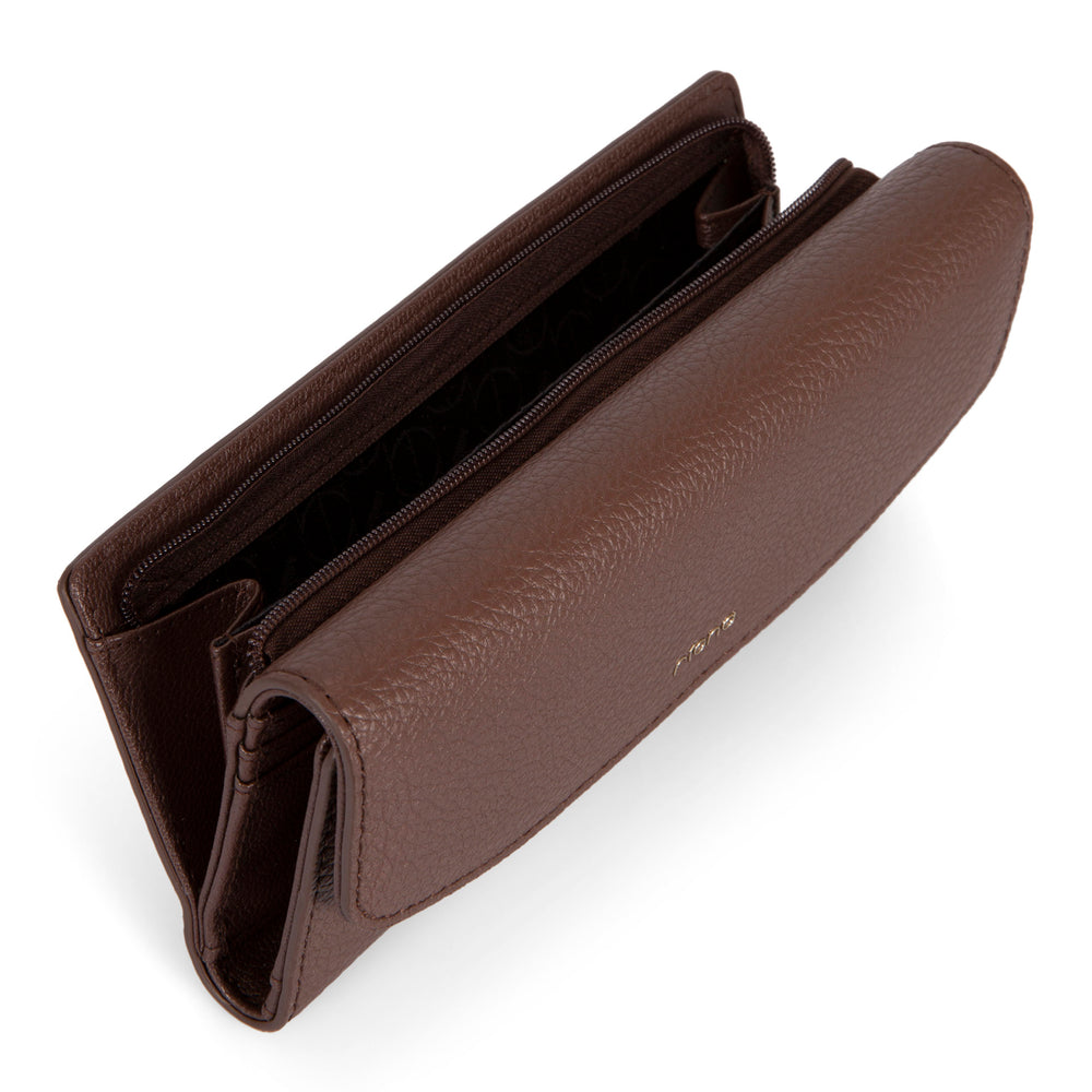 Katy Large RFID Flap Wallet - Bentley