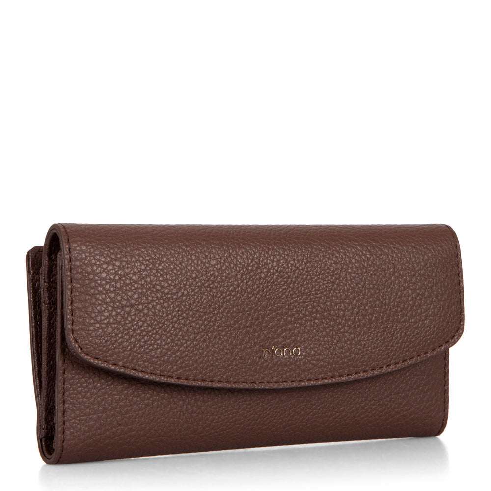 Katy Large RFID Flap Wallet - Bentley