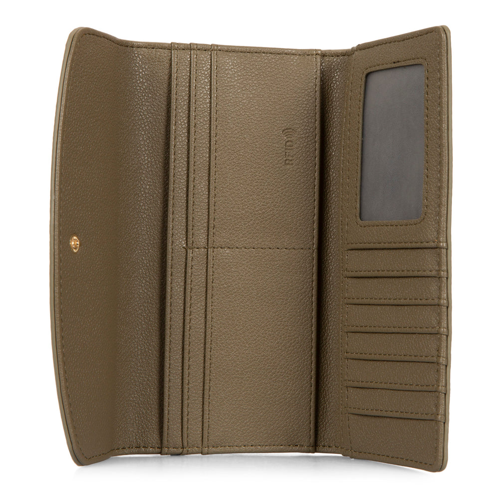 Katy Large RFID Flap Wallet - Bentley