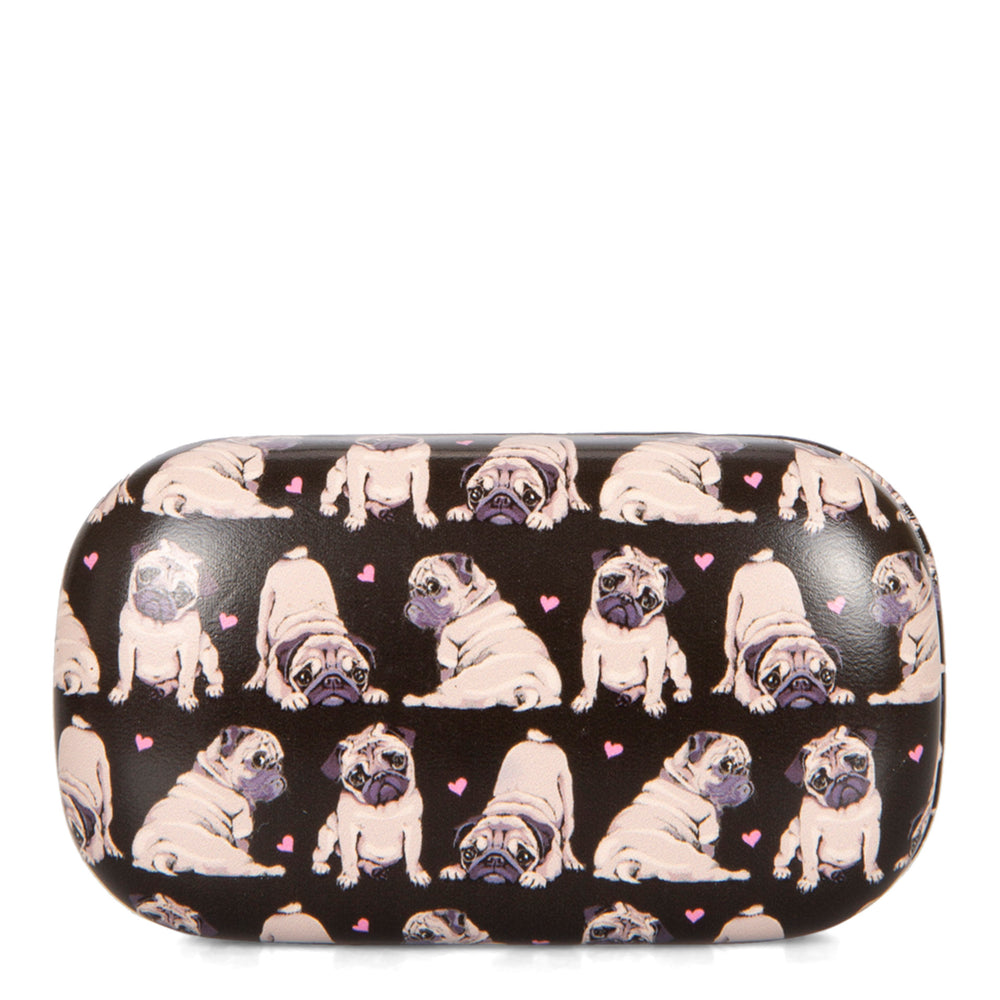 Pug Hearts Snap Top Case - Bentley