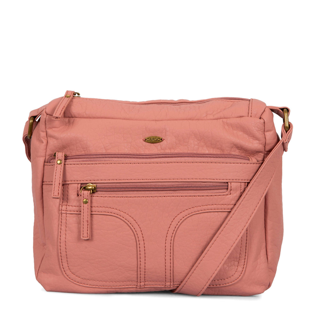 Pebbled E/W Crossbody Bag - Bentley