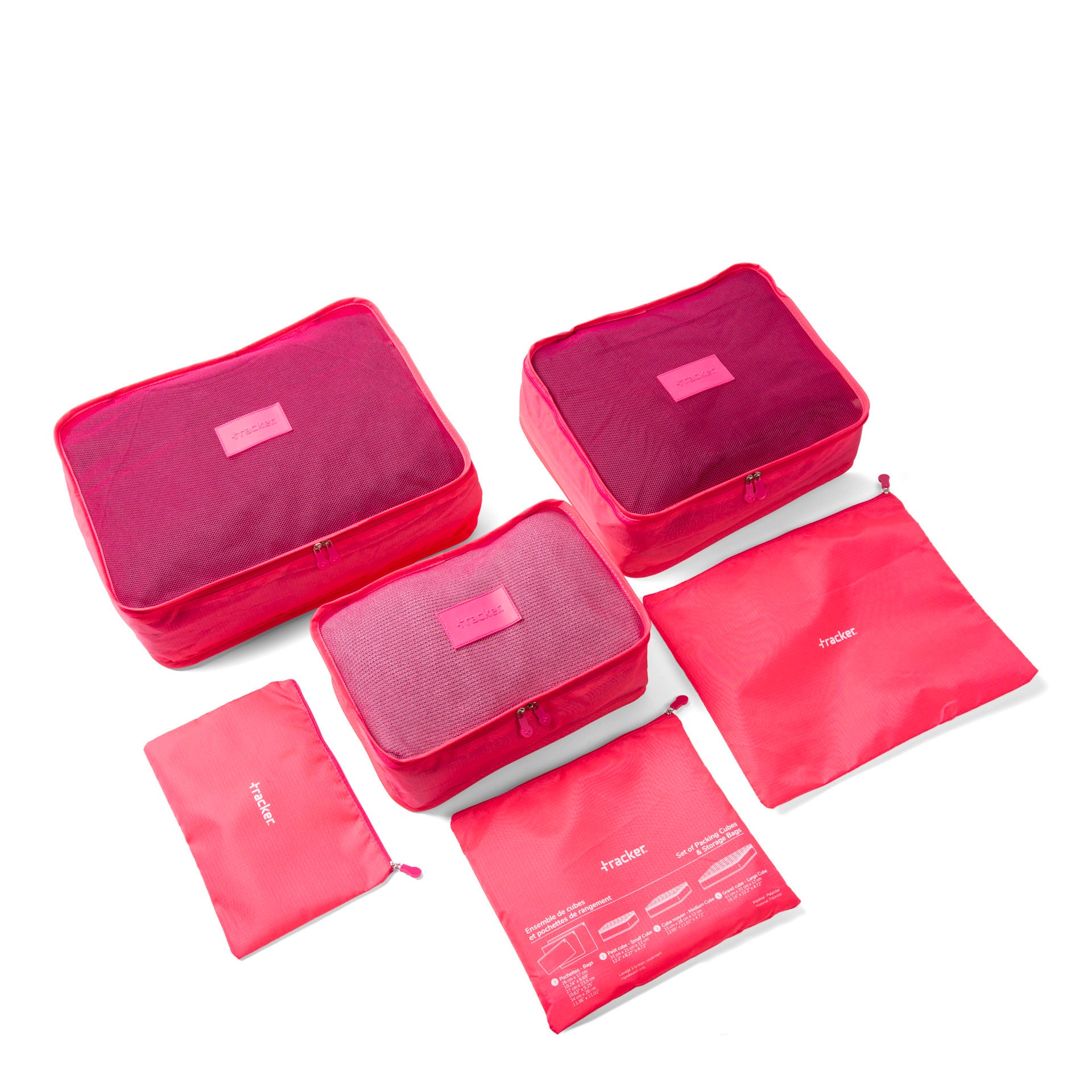 Tracker packing cubes sales