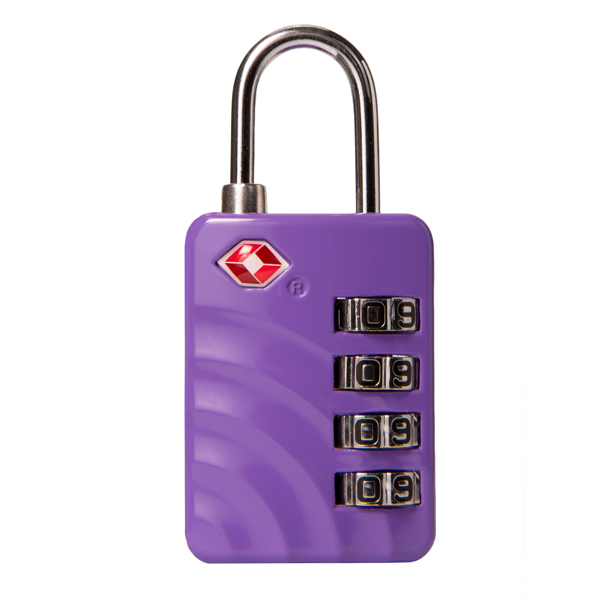 Tracker Purple 4 Digit Dial TSA Lock Bentley